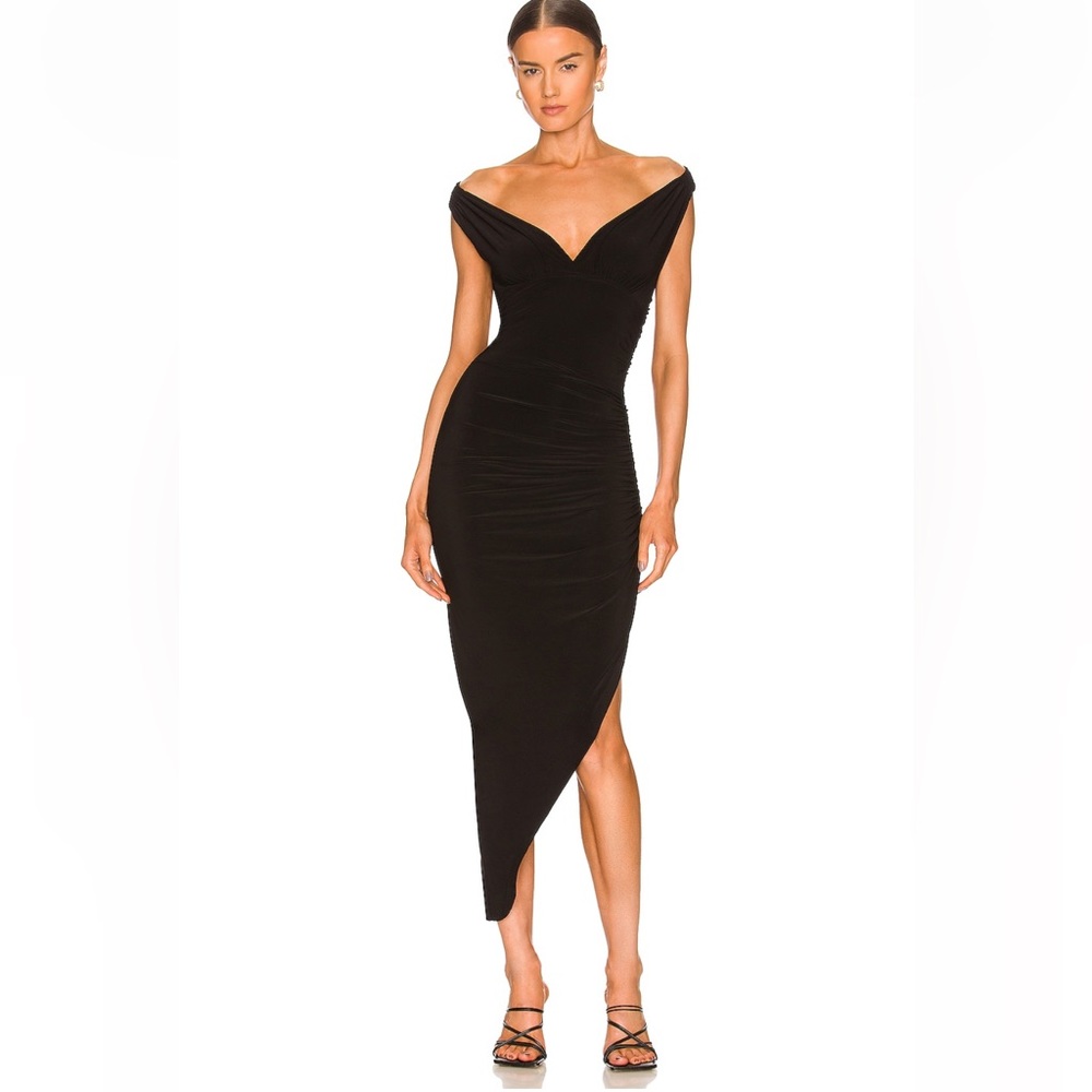 Norma Kamali - Tara Side Drape Gown